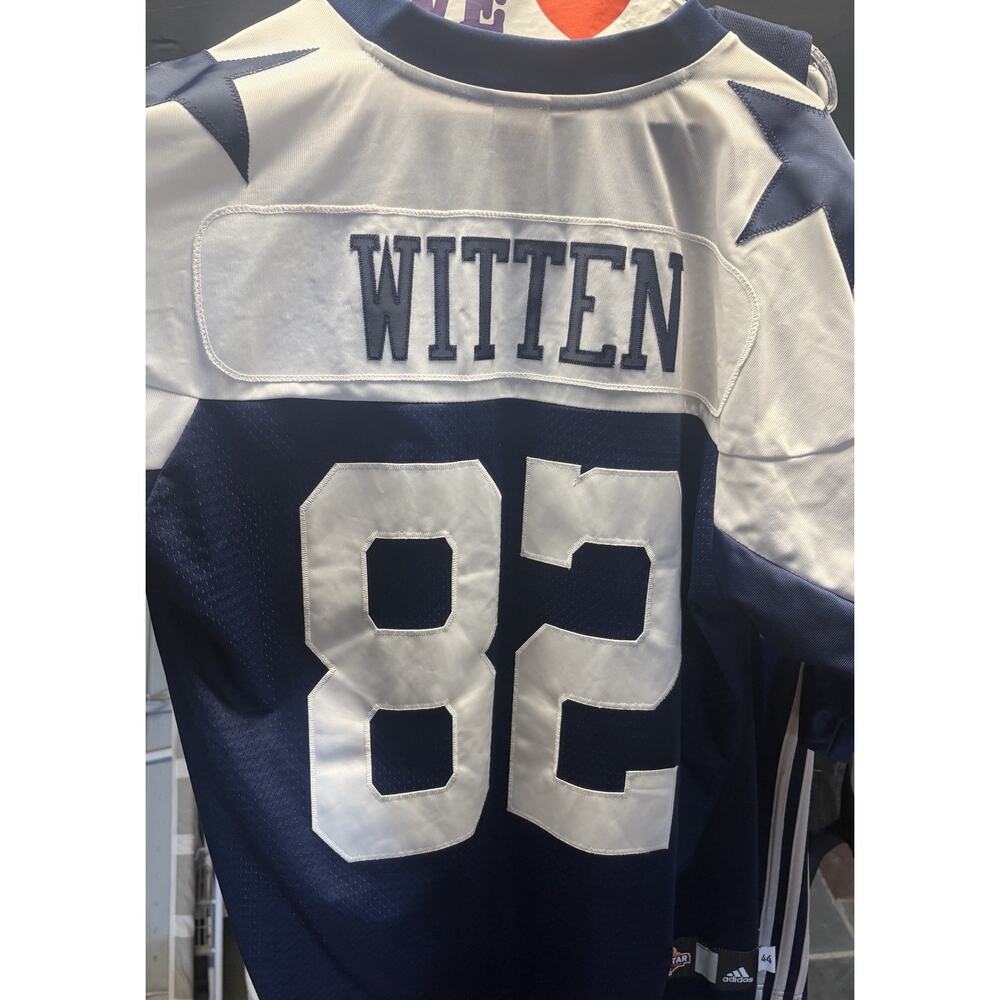 Reebok Throwback Jason Witten Jersey #82 Dallas Cowboys Mens Largr Authentic